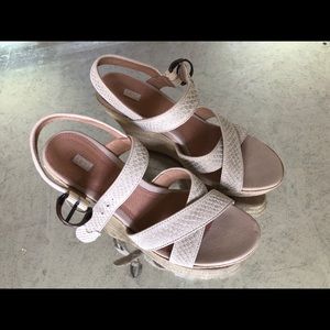 Ugg wedge sandals new